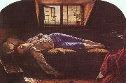 Henry Wallis The Death of Chatterton oil painting on canvas